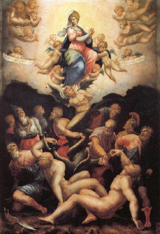 Giorgio Vasari The Immaculate Conception Spain oil painting art